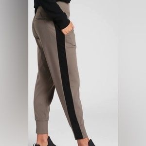 Athleta Venice Velvet Stripe Jogger